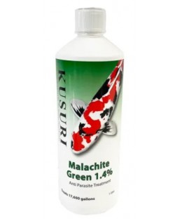 Bassin de jardin : KUSURI VERT MALACHITE 1.4 % 1000 ML (67m3), Traitements Kusuri