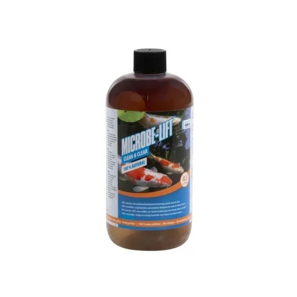 Bassin de jardin : MICROBE-LIFT CLEAN & CLEAR 500 ml, Traitement Microbe Lift