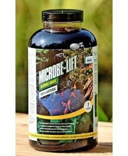 Bassin de jardin : Microbe-Lift Sludge away 1 litre, Traitement Microbe Lift