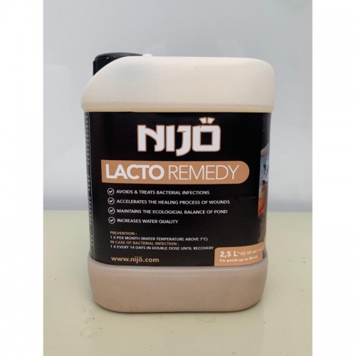 Bassin de jardin : Nijo Lacto Remedy 2.5 litres (50000 litres), Fin de série Bassin de jardin : Nijo Lacto Remedy 2.5 litres (50000 litres), Fin de série