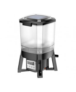 Bassin de jardin : AquaForte fish feeder 6 litres solaire, Distributeur automatique