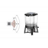 Bassin de jardin : AquaForte fish feeder 6 litres solaire, Distributeur automatique