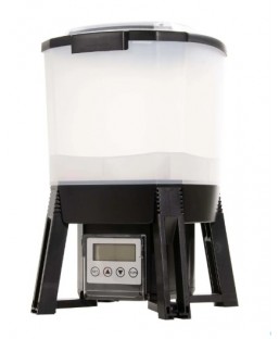 Bassin de jardin : AquaForte fish feeder 6 litres solaire, Distributeur automatique