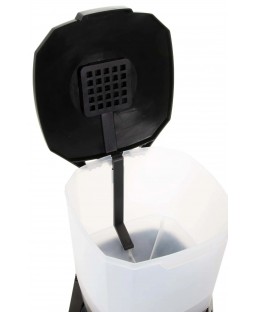 Bassin de jardin : AquaForte fish feeder 6 litres solaire, Distributeur automatique