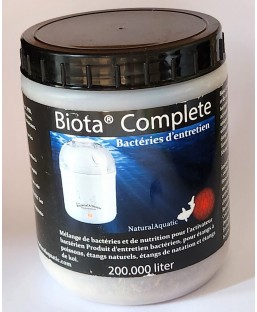 Bassin de jardin : Biota recharge complete pour 200.000 litres bassin, Bactéries