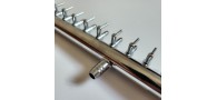 Bassin de jardin : RÉPARTITEUR 12 VOIES UNE LIGNE EN INOX (entrée 8mm), Raccords tuyaux pompe à air