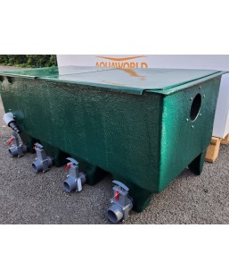 Bassin de jardin : Filtre EDOUNA 4 Upflow MODE POMPAGE (COUVERCLES- bactérial house), Filtre Aquaworld