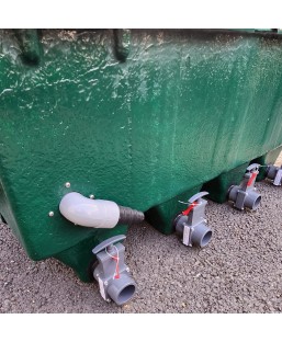 Bassin de jardin : Filtre EDOUNA 4 Upflow MODE POMPAGE (COUVERCLES- bactérial house), Filtre Aquaworld