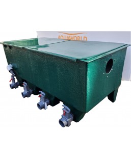 Bassin de jardin : Filtre EDOUNA 4 Upflow MODE POMPAGE (COUVERCLES- bactérial house), Filtre Aquaworld