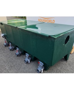 Bassin de jardin : Filtre EDOUNA 5 Upflow MODE POMPAGE (couvercles-bactérial house), Filtre Aquaworld