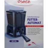 Bassin de jardin : OSAGA solar automatique fish feeder, Distributeur automatique