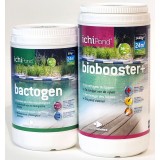 Bassin de jardin : Bactogen 24000 + biobooster 24000, Traitement Aquatic Science