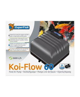 Bassin de jardin : POMPE A AIR SF KOI FLOW 60 (3600L/H), Pompe à air bassin