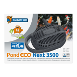 Bassin de jardin : POMPE POND ECO NEXT 3500 (3500L/H), Pompes Superfish