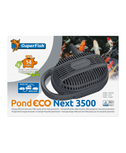 Bassin de jardin : POMPE POND ECO NEXT 3500 (3500L/H), Pompes Superfish