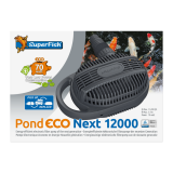 Bassin de jardin : POMPE POND ECO NEXT 12000 (11200L/H), Pompes Superfish