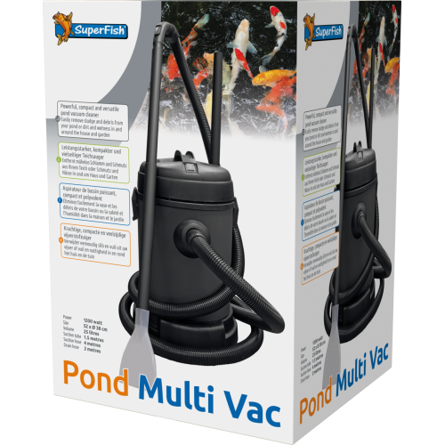 Bassin de jardin : ASPIRATEUR BASSIN POND MULTI VAC SUPERFISH, Aspirateurs