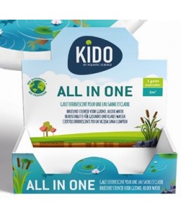 Bassin de jardin : KIDO All In One - BioActif - Galet effervescent 250g (5m3), Traitement KIDO