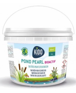 Bassin de jardin : KIDO Bactéries Pond Pearl 1000 ml- BioActif (30m3), Bactéries