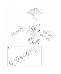 Bassin de jardin : JOINT TORIQUE NBR 125X3,5 SH70 AQUAMAX 20000, Pièces divers oase