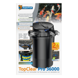 Bassin de jardin : SUPERFISH TOPCLEAR KIT 36000 UVC 55W, Kit filtre sous pression