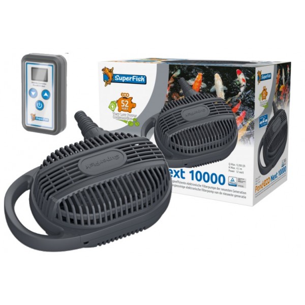 Bassin de jardin : POND ECO NEXT VARIABLE 10000 (9200L/H), Pompes Superfish