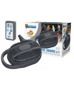 Bassin de jardin : POND ECO NEXT VARIABLE 26000 (25100L/H), Pompes Superfish