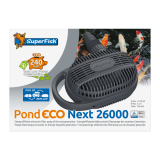 Bassin de jardin : POND ECO NEXT VARIABLE 26000 (25100L/H), Pompes Superfish