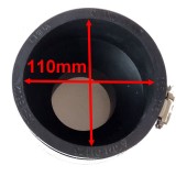 Bassin de jardin : MANCHON REDUCTION FLEXIBLE EPDM 110X50 MM, Raccords flexibles EPDM