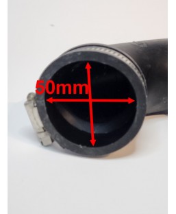 Bassin de jardin : COUDE FLEXIBLE EPDM 50MM, Raccords flexibles EPDM