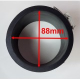 Bassin de jardin : MANCHON FLEXIBLE EPDM TUYAU 90MM, Raccords flexibles EPDM