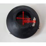 Bassin de jardin : MANCHON REDUCTION FLEXIBLE EPDM 110X63 MM, Raccords flexibles EPDM