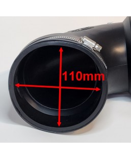 Bassin de jardin : COUDE FLEXIBLE EPDM 110MM, Raccords flexibles EPDM
