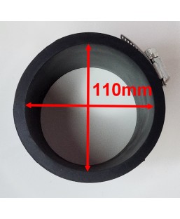 Bassin de jardin : MANCHON FLEXIBLE EPDM TUYAU 110MM, Raccords flexibles EPDM