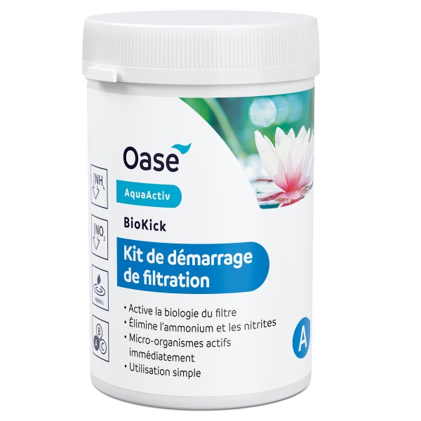 Bassin de jardin : Bactéries AquaActiv BioKick 190 g (10000 l), Bactéries