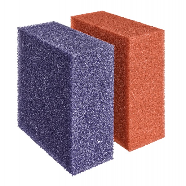 Bassin de jardin : SET DE MOUSSES ROUGE/VIOLETTE POUR BIOTEC 12/40000/90000 (1 ROUGE + 1 VIOLETTE) (OFFICIEL), Mousses OASE