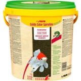 Bassin de jardin : SERA POND GOLDY COLOR SPIRULINA 10 LITRES (3.8kG), Nourriture Serapond