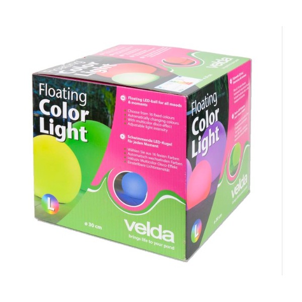 Bassin de jardin : Floating Color Light 30cm, Eclairages