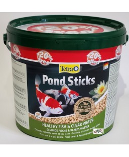 Bassin de jardin : TETRA POND STICK 10L+20% gratuit, Nourriture TETRA POND