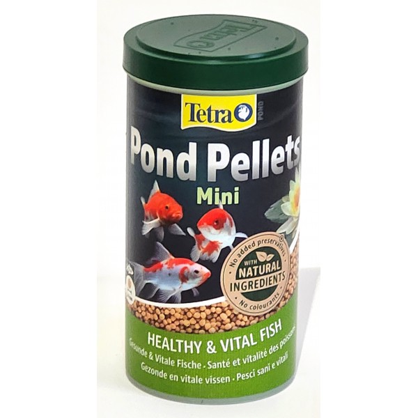 Bassin de jardin : TETRA POND PELLETS MINI 1L, Nourriture TETRA POND