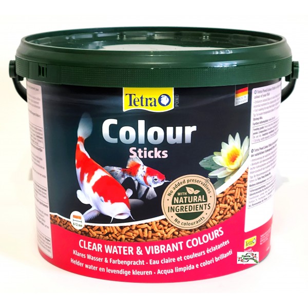 Bassin de jardin : TETRA POND COLOUR STICKS 10L, Nourriture TETRA POND