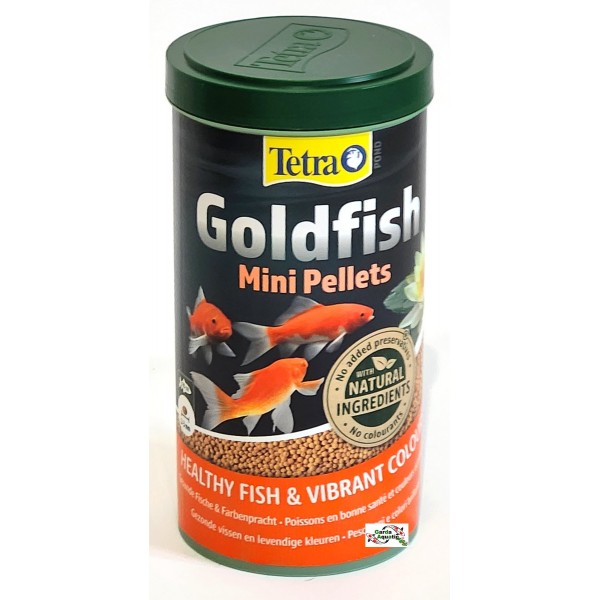 Bassin de jardin : Tetra Pond Goldfish mini pellets 1L, Nourriture TETRA POND