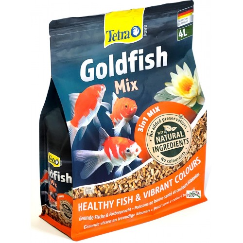 Bassin de jardin : TETRA POND GOLDFISH MIX 4L, Nourriture TETRA POND