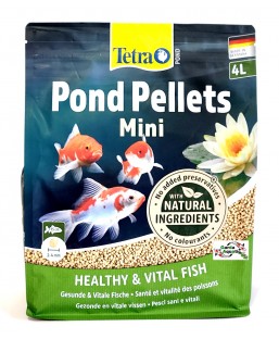 Bassin de jardin : TETRA POND PELLETS MINI 4L, Nourriture TETRA POND