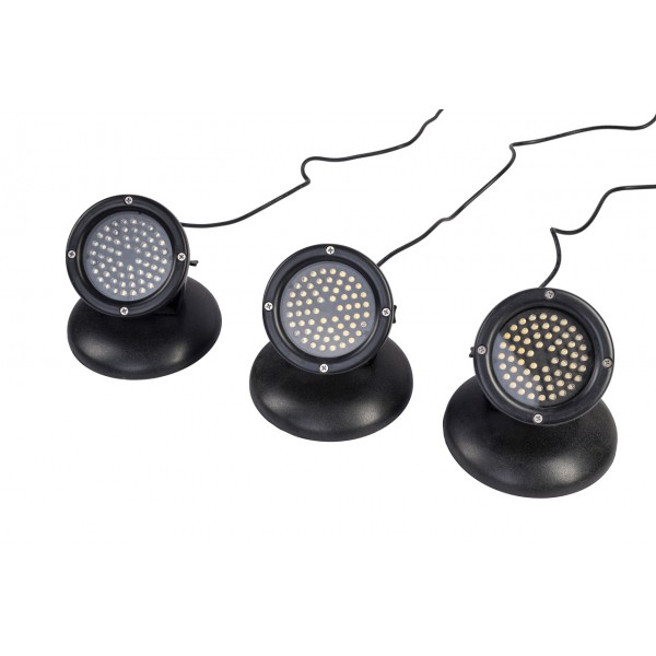 Bassin de jardin : NPL5-LED3 x 60 led avec détecteur de luminosité, Eclairages