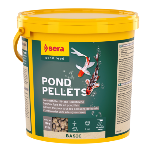 Bassin de jardin : SERA POND PELLETS 3.8L (125G), Nourriture Serapond