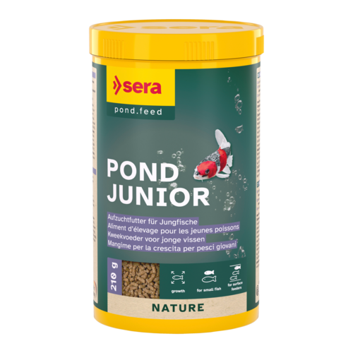 Bassin de jardin : sera Pond Junior 1L (210g), Nourriture Serapond