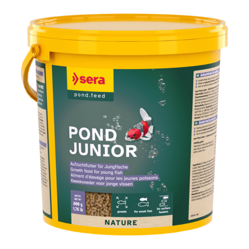 Bassin de jardin : sera Pond Junior 3.8L (600g), Nourriture Serapond