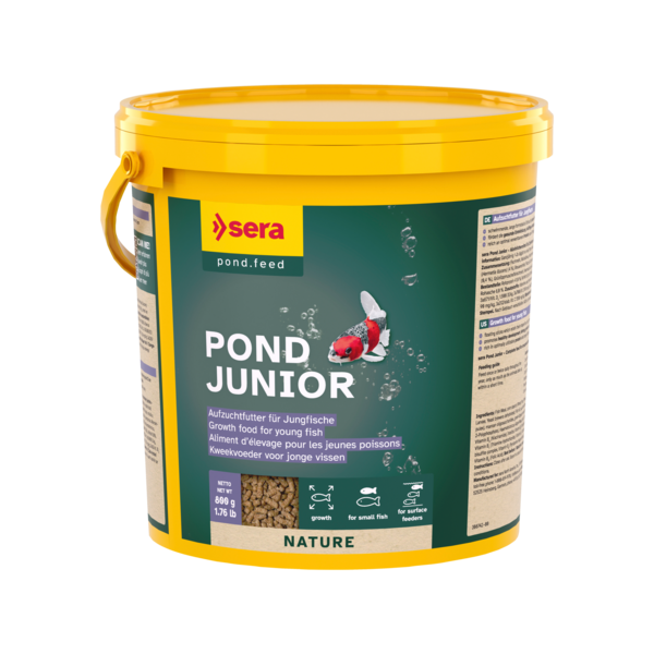 Bassin de jardin : sera Pond Junior 3.8L (600g), Nourriture Serapond