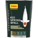 Bassin de jardin : SERA KOI Professional printemps/ automne 2.2KG, Nourriture Serapond